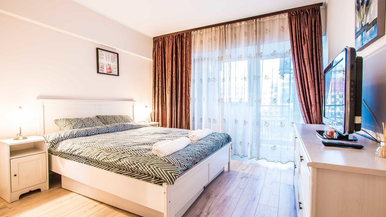 Unirii Boulevard View Apartment Bucharest Exterior photo